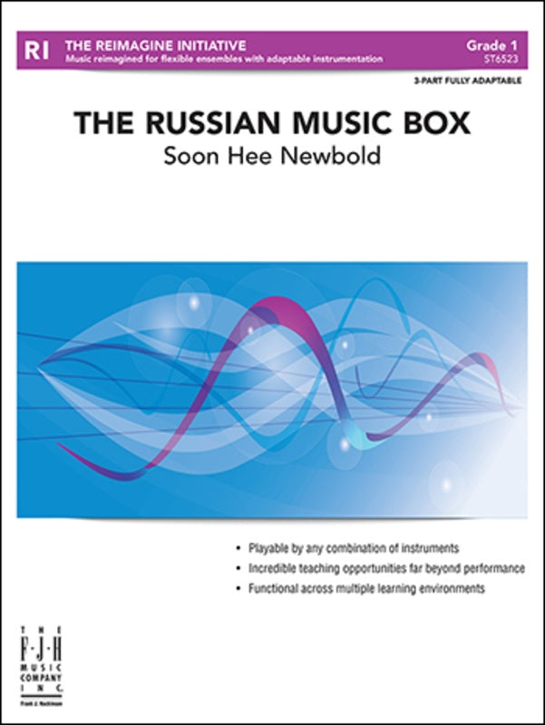 Newbold - Russian Music Box - 3 Part Adaptable/String Orchestra Grade 1 Score/Parts FJH ST6523