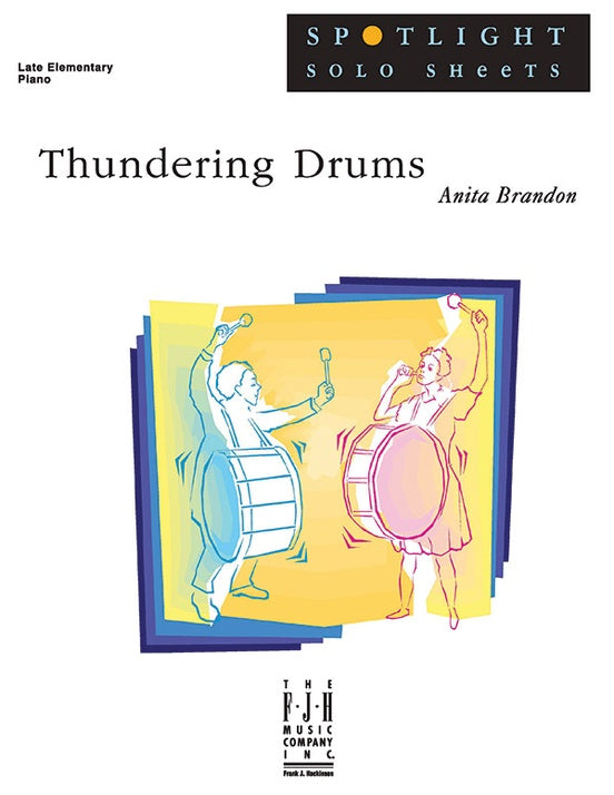 Thundering Drums - Piano (Digital Download)