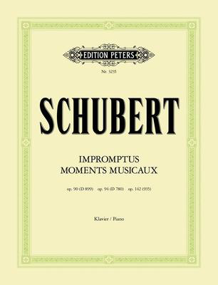 Impromptus & Moments Musicaux - Franz Schubert - Piano Edition Peters Piano Solo