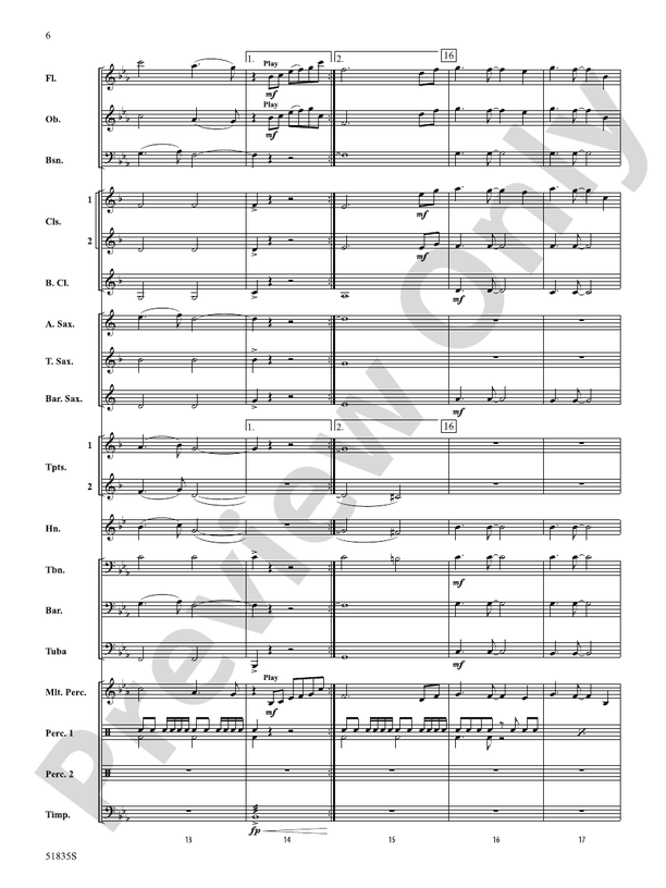 Perspectives - Concert Band Conductor Score & Parts(Digital Download)