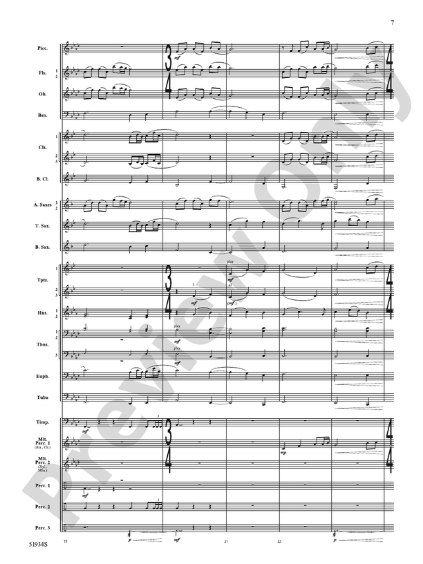 Pirates Revenge - Concert Band Conductor Score & Parts(Digital Download)