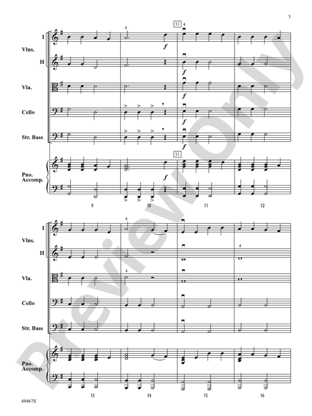 On the Open Seas - String Orchestra Conductor Score & Parts (Digital Download)