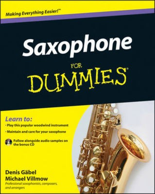Saxophone For Dummies - Saxophone Denis Gabel|Michael Villmow /CD