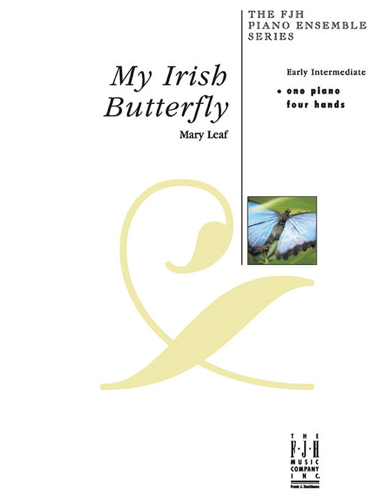 My Irish Butterfly - Piano (Digital Download)