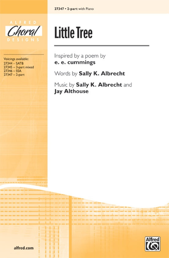 Little Tree – 2-Part Choral Octavo (Digital Download)