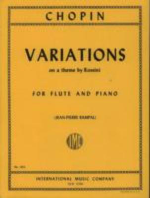 Variations on a Theme by Rossini - for Flute and Piano - Frederic Chopin - Flute IMC
