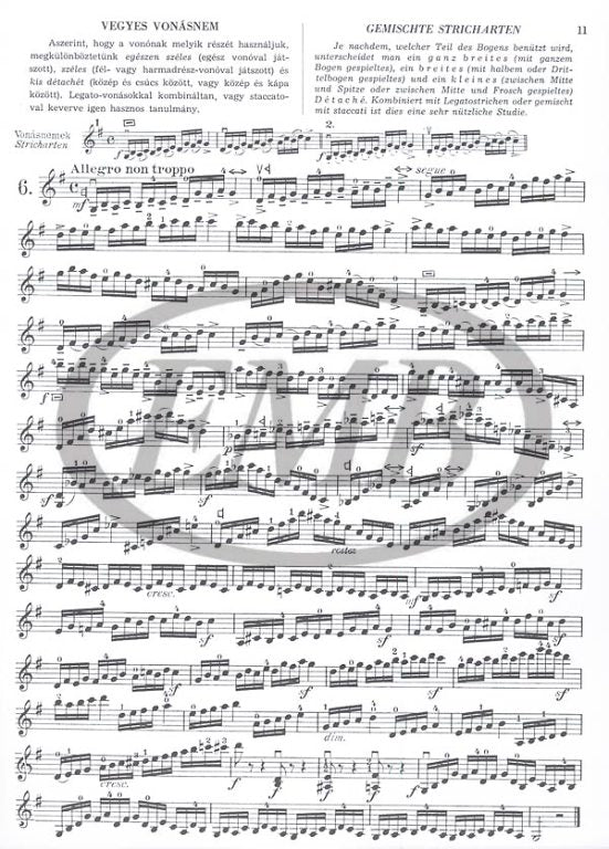 Mazas - Etudes Op36 Volume 1 Etudes Speciales - Violin Solo EMB Z2244