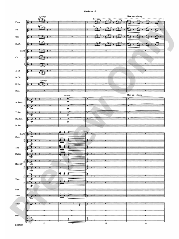Jericho - Concert Band Conductor Score & Parts (Digital Download)