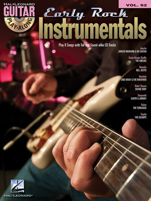 Early Rock Instrumentals - Guitar Play-Along Volume 92 - Guitar Hal Leonard Guitar TAB with Lyrics & Chords /CD