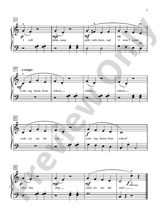 Catherine Rollin's Favorite Solos, Book 1 - Piano (Digital Download)