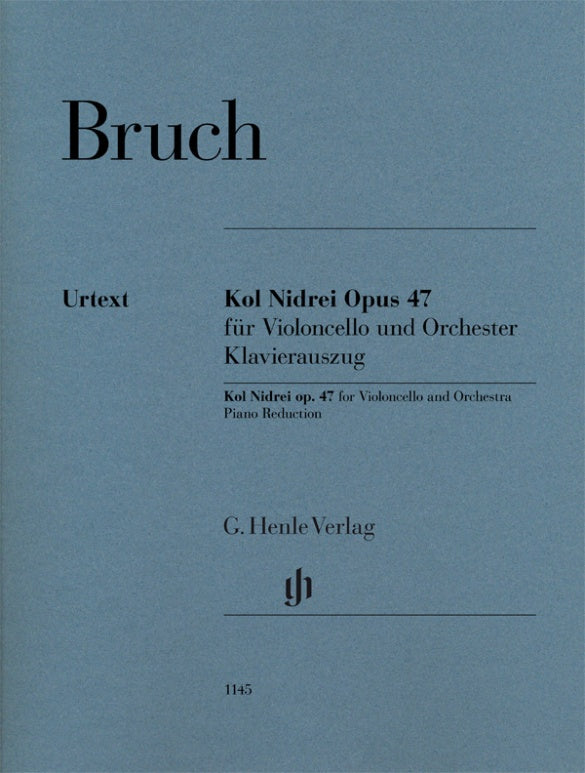 Kol Nidrei Op 47 for Cello & Piano