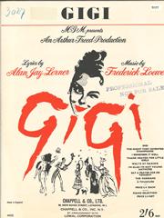 Gigi - Melody/Lyrics/Chords (Digital Download)