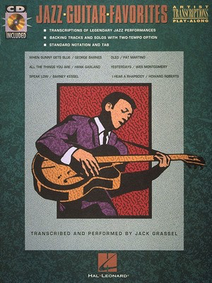 Jazz Guitar Favorites - Guitar Jack Grassel Hal Leonard Guitar Solo /CD