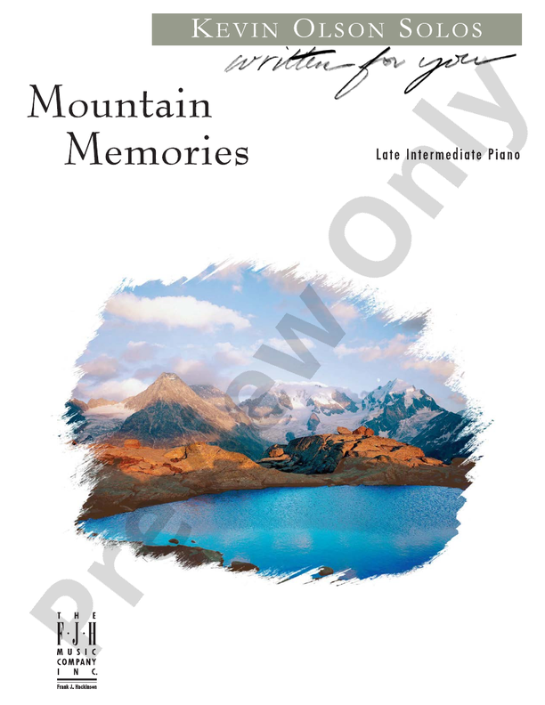 Mountain Memories - Piano (Digital Download)