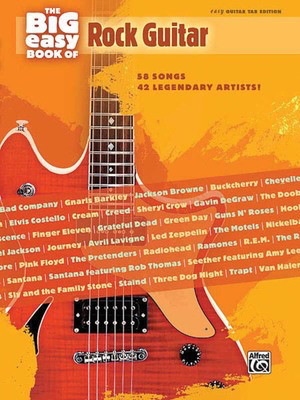 The Big Easy Book of Rock Guitar - 58 Songs by 42 Legendary Artists! - Guitar Hal Leonard Easy Guitar