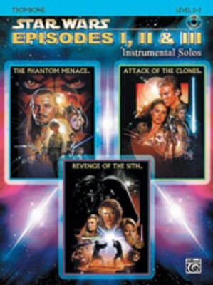 Star Wars EP 1-3 Inst Solos Trb BK/CD