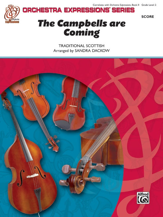 Campbells Are Coming String Orchestra Grade 2 Score/Parts arranged by Dackow