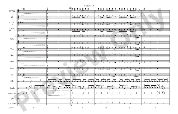 Know Your Enemy – Marching Band Conductor Score & Parts (Digital Download)