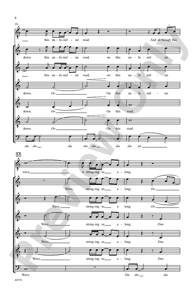 Home – SATB divisi, a cappella Choral Octavo (Digital Download)