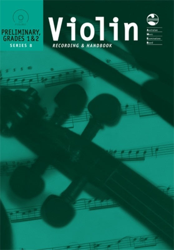 AMEB Series 8 Preliminary to Grade 2 - Violin CD Recording & Handbook 1203070139