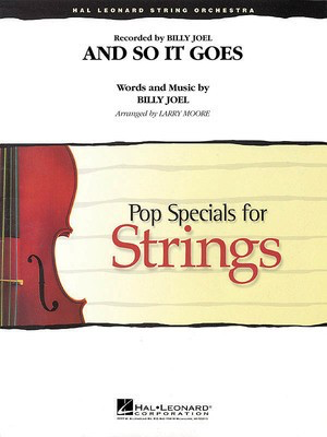 And So It Goes - Billy Joel - Larry Moore Hal Leonard Score/Parts