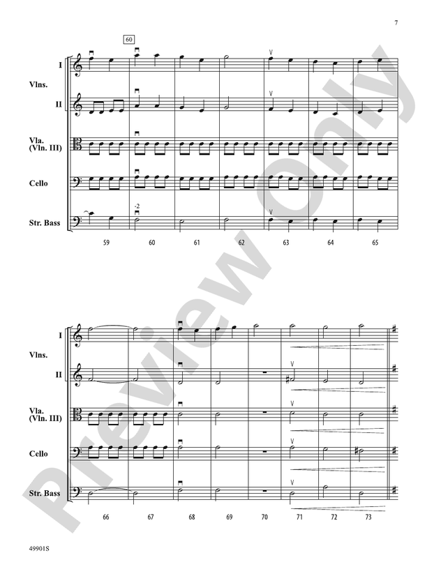 Prelude to Christmas - String Orchestra Conductor Score & Parts (Digital Download)