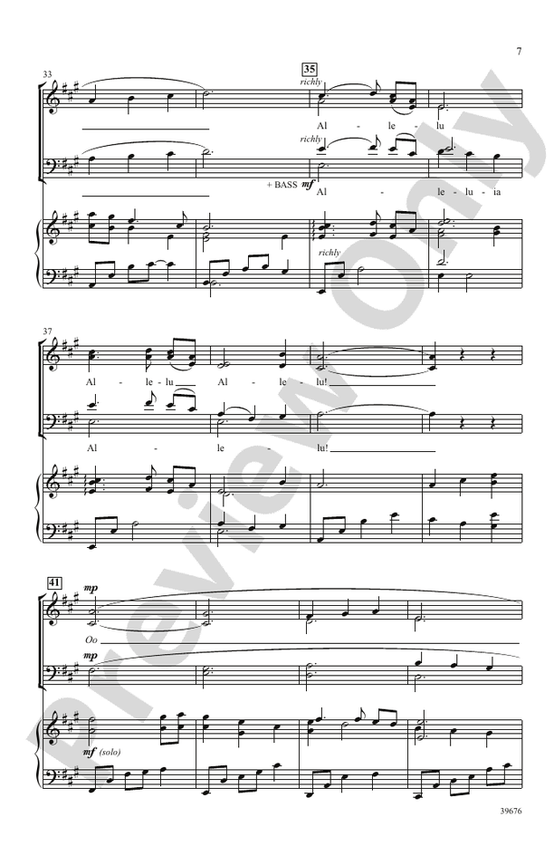 Missa Festiva – SATB Choral Octavo (Digital Download)