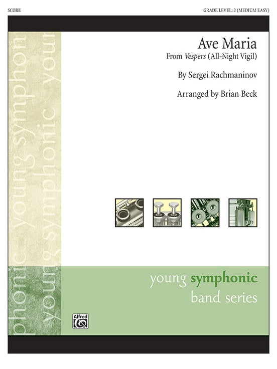 Ave Maria - Concert Band Conductor Score & Parts (Digital Download)