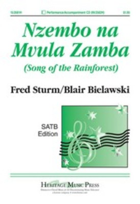 Nzembo Na Mvula Zamba Arr Sturm Bielawski Satb -