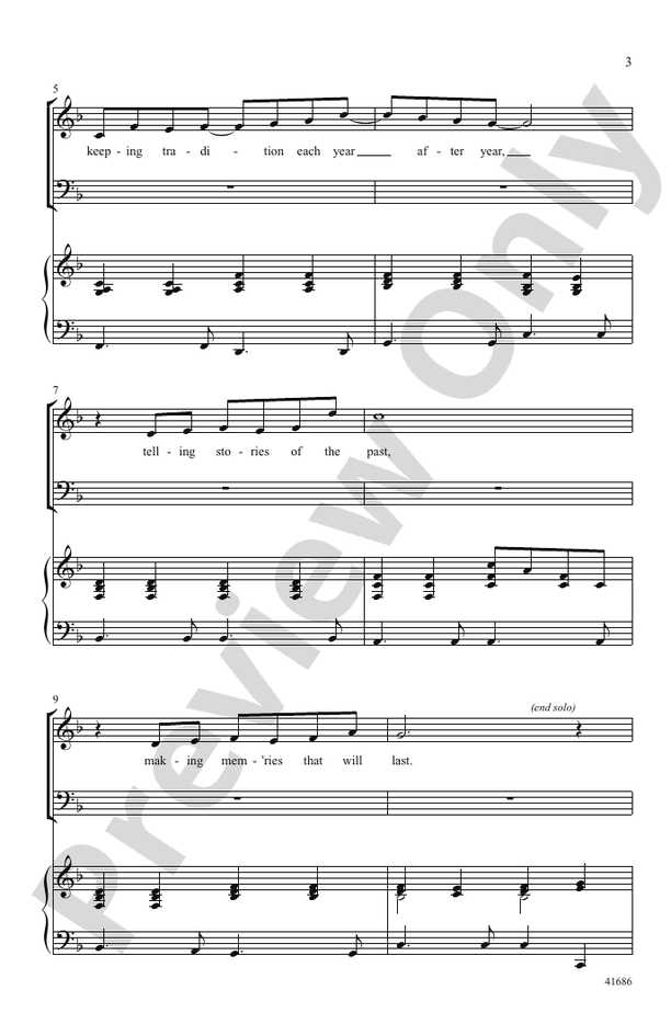 A Hanukkah Wish - 3-Part Mixed Choral Octavo (Digital Download)