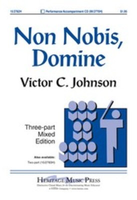 Non Nobis Domine 3 Part Mixed -