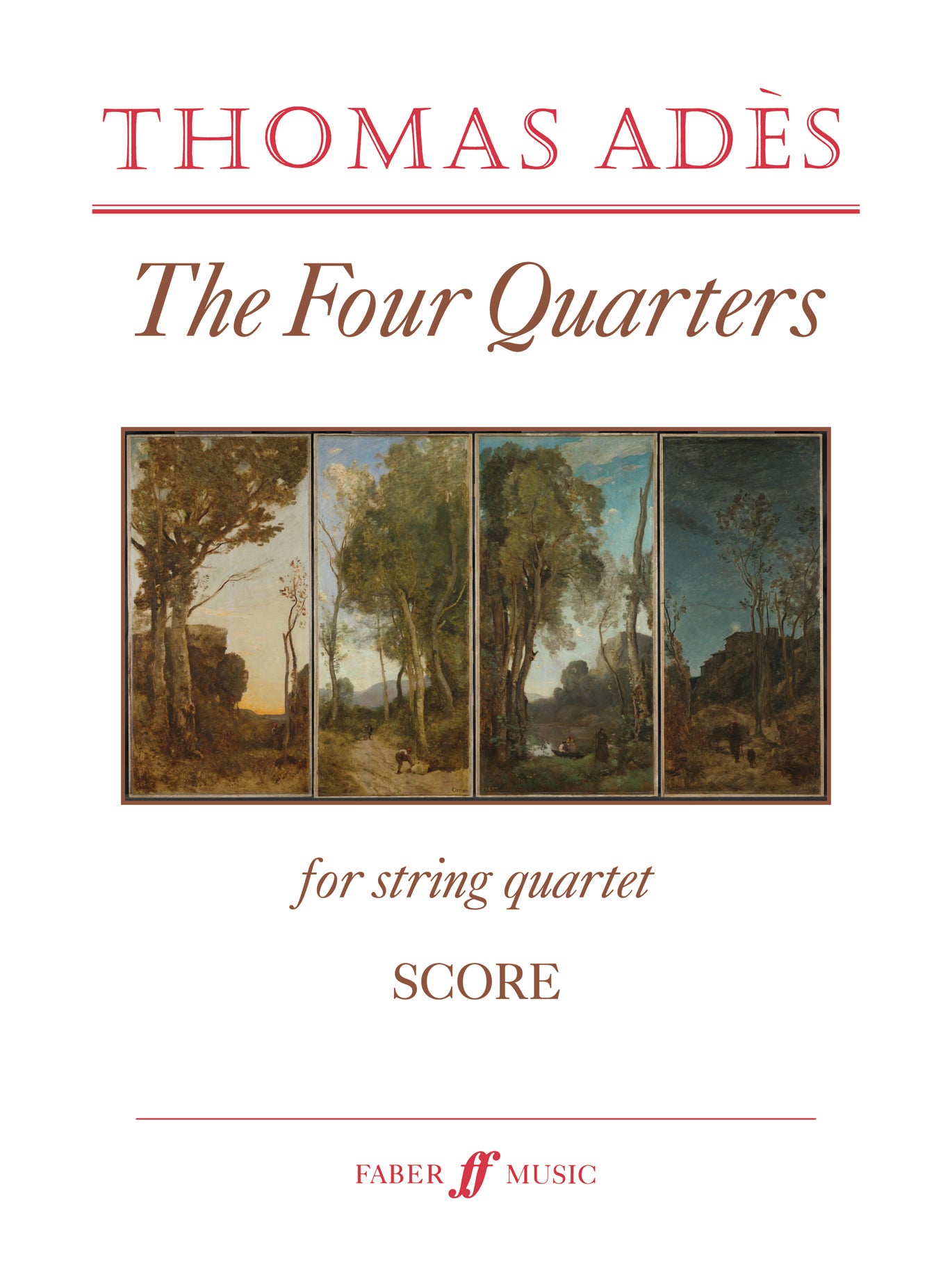The Four Quarters - String Quartet Rehearsal Score (Digital Download)