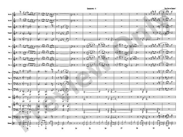 The Joy of Cookin' - Jazz Ensemble Conductor Score & Parts (Digital Download)