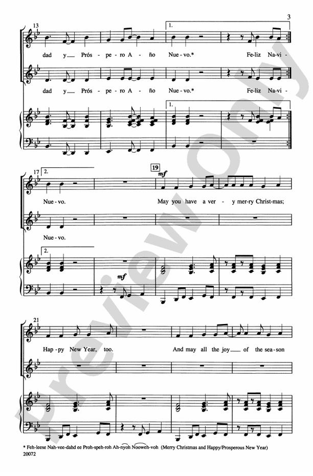 Fiesta Navidad – 2-Part Choral Octavo (Digital Download)