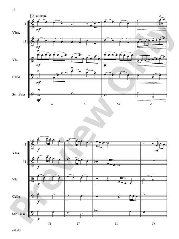 A Tender Moment in Time - String Orchestra Conductor Score & Parts (Digital Download)