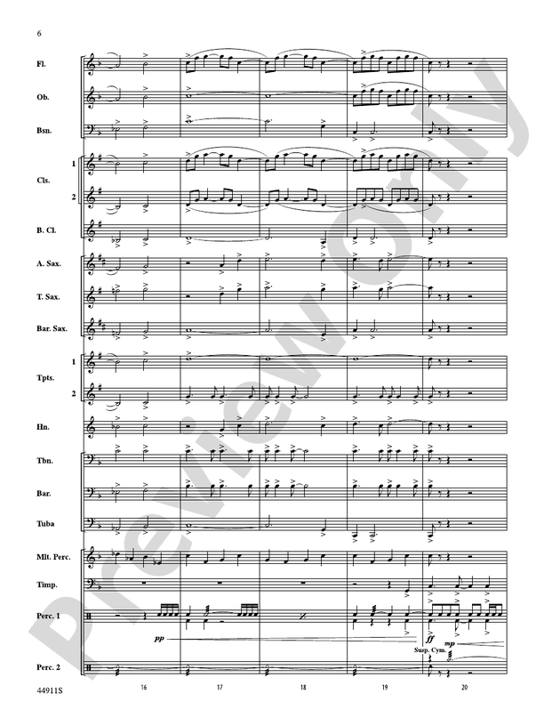 They Walked in the Valley of Fire - Concert Band Conductor Score & Parts (Digital Download)