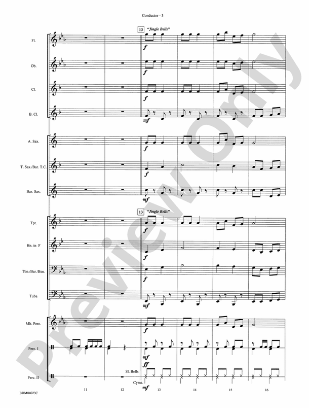 A Christmas Kazoo - Concert Band Conductor Score & Parts (Digital Download)