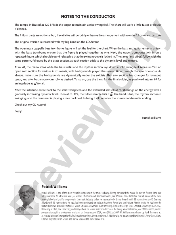 There You Go Again - Jazz Ensemble Conductor Score & Parts(Digital Download)