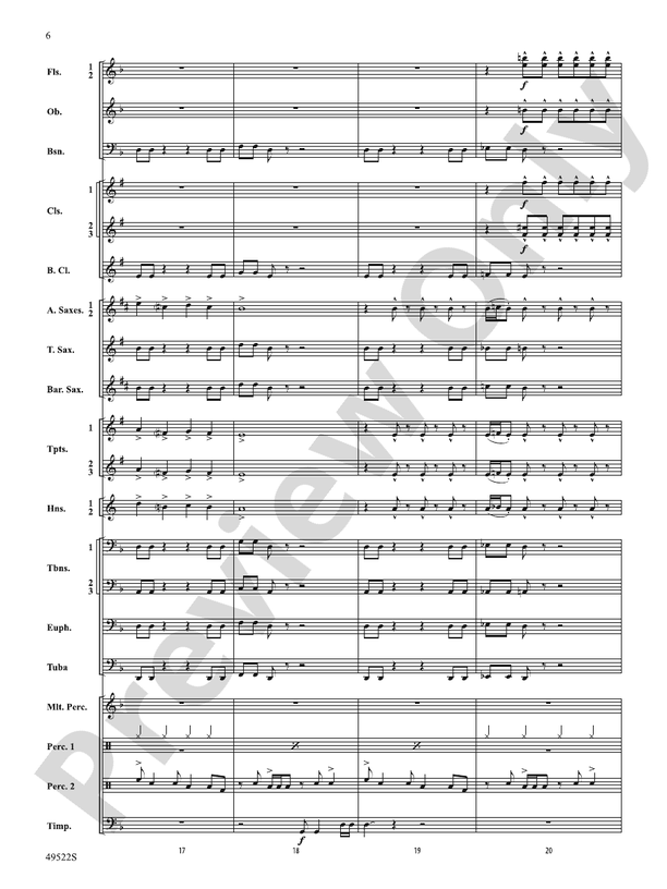Ambush - Concert Band Conductor Score & Parts (Digital Download)