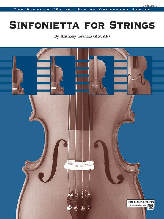 Sinfonietta for Strings - String Orchestra Conductor Score & Parts (Digital Download)