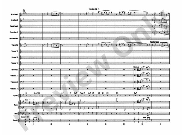 New York, New York, Theme from - Jazz Ensemble Conductor Score & Parts (Digital Download)