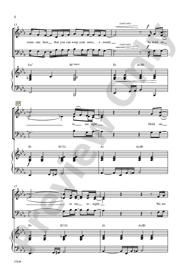 Hold On – SAB Choral Octavo (Digital Download)