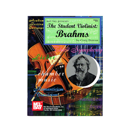 Student Violinist Brahms - Violin/Piano Accompaniment Mel Bay 153690