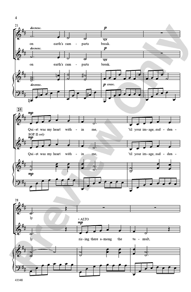 Love's Tempest – SSA Choral Octavo (Digital Download)