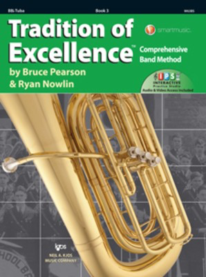 Tradition of Excellence Book 3 - BBb Tuba - Comprehensive Band Method - BBb Tuba|Tuba Bruce Pearson|Ryan Nowlin Neil A. Kjos Music Company Sftcvr/Online Media