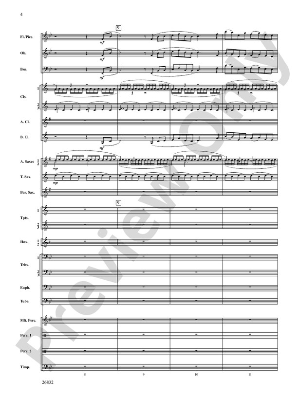 Charleston Harbor Celebration - Concert Band Conductor Score & Parts (Digital Download)