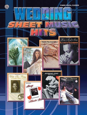 Wedding Sheet Music Hits - Hal Leonard Piano, Vocal & Guitar