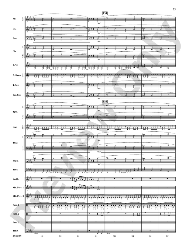 Winds of Change - Concert Band Conductor Score & Parts (Digital Download)