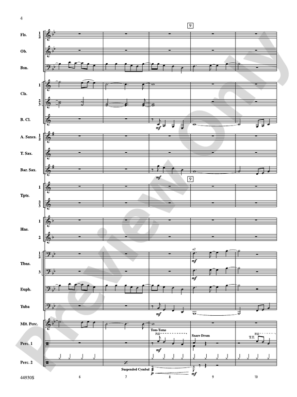 Christmas Vacation - Concert Band Conductor Score & Parts (Digital Download)