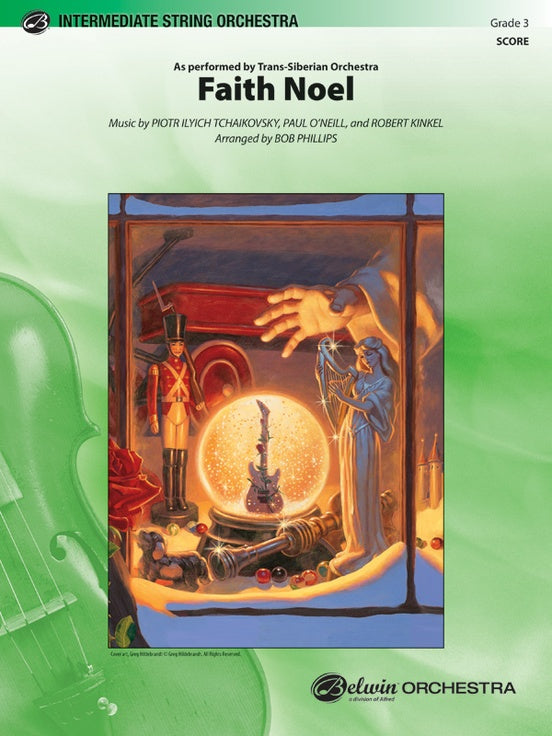 Faith Noel – String Orchestra Conductor Score & Parts (Digital Download)